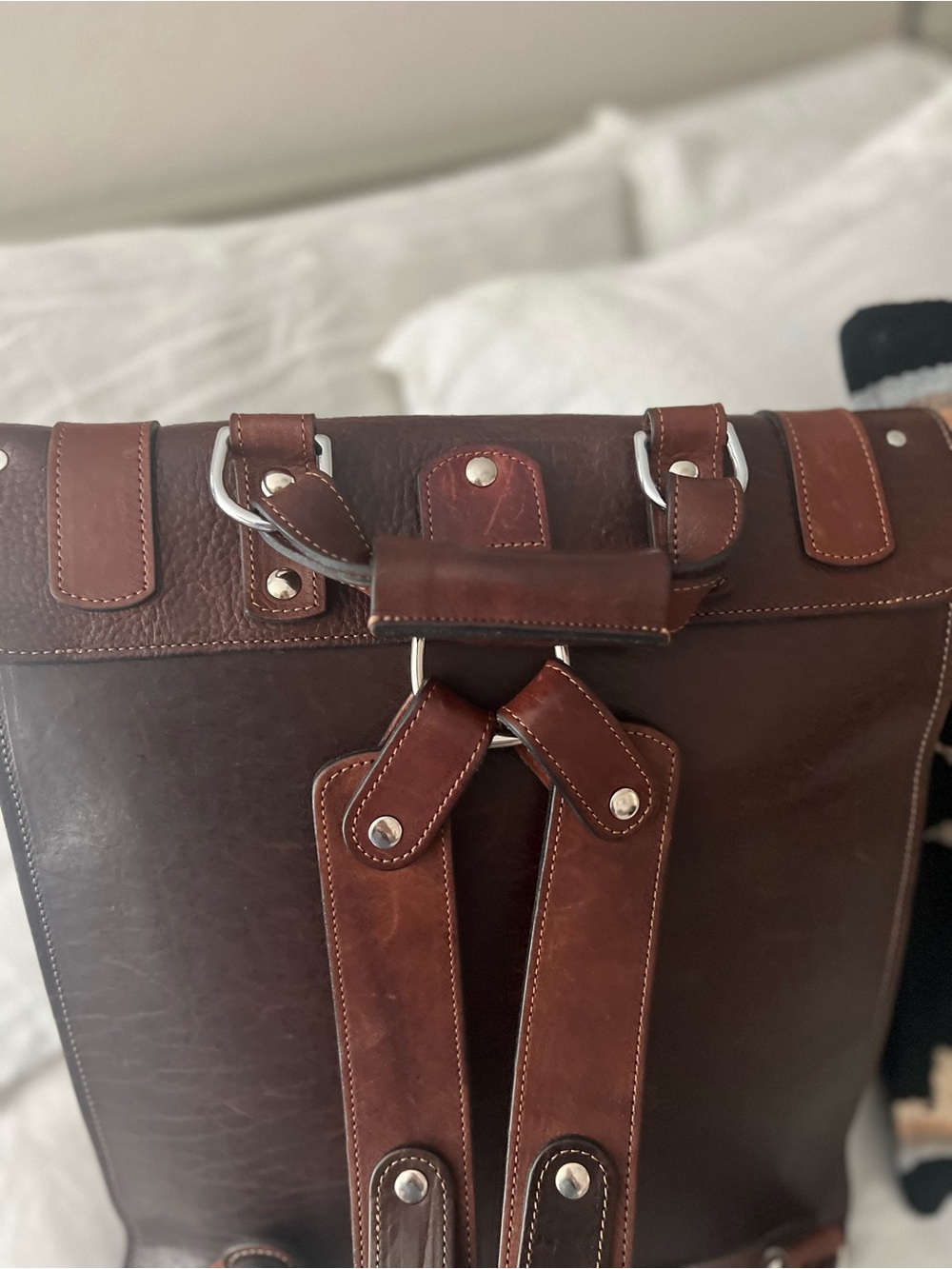 Colonel Littleton No. 9 Rover Backpack Buffalo Leather - Picture 7 of 16
